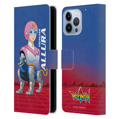 Voltron Character Art Princess Allura Leather Book Wallet Case Cover For Apple iPhone 13 Pro Max