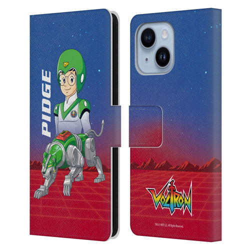 Voltron Character Art Pidge Leather Book Wallet Case Cover For Apple iPhone 14 Plus