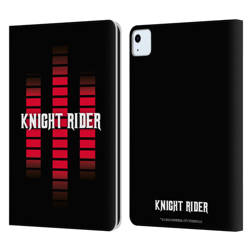 Knight Rider Core Graphics Control Panel Logo Leather Book Wallet Case Cover For Apple iPad Air 2020 / 2022