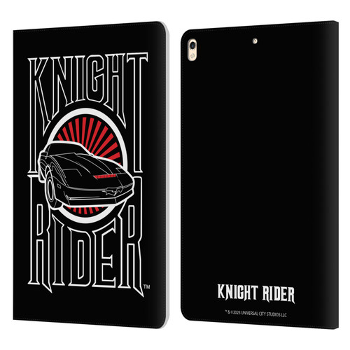 Knight Rider Core Graphics Logo Leather Book Wallet Case Cover For Apple iPad Pro 10.5 (2017)
