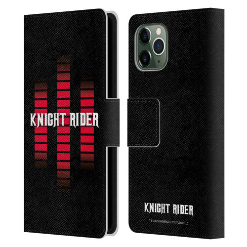 Knight Rider Core Graphics Control Panel Logo Leather Book Wallet Case Cover For Apple iPhone 11 Pro