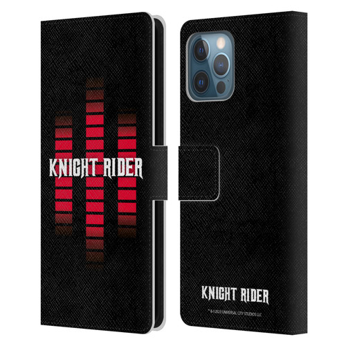 Knight Rider Core Graphics Control Panel Logo Leather Book Wallet Case Cover For Apple iPhone 12 Pro Max