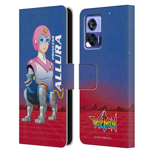 Voltron Character Art Princess Allura Leather Book Wallet Case Cover For Motorola Edge 30 Neo 5G