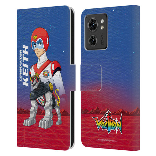 Voltron Character Art Commander Keith Leather Book Wallet Case Cover For Motorola Moto Edge 40