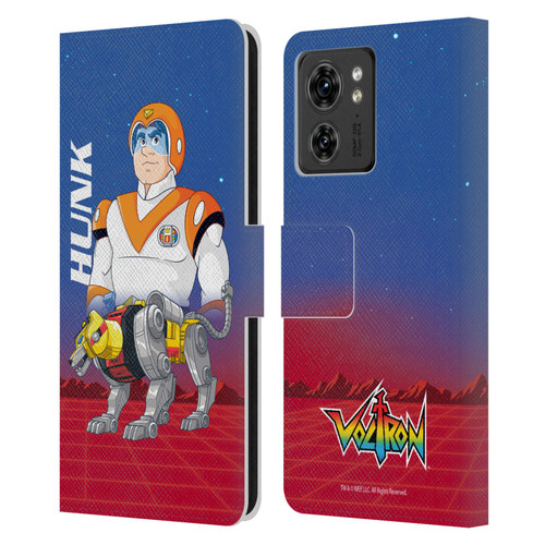 Voltron Character Art Hunk Leather Book Wallet Case Cover For Motorola Moto Edge 40