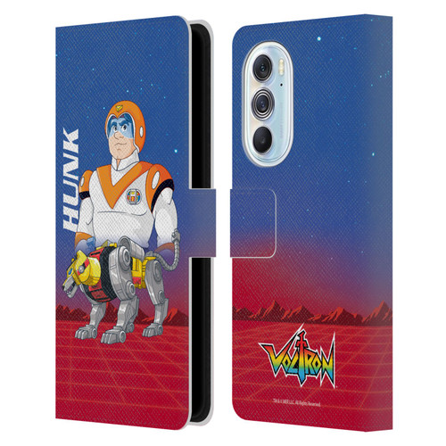 Voltron Character Art Hunk Leather Book Wallet Case Cover For Motorola Edge X30