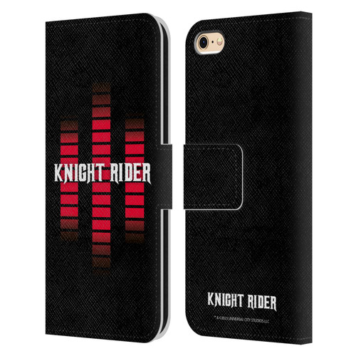 Knight Rider Core Graphics Control Panel Logo Leather Book Wallet Case Cover For Apple iPhone 6 / iPhone 6s