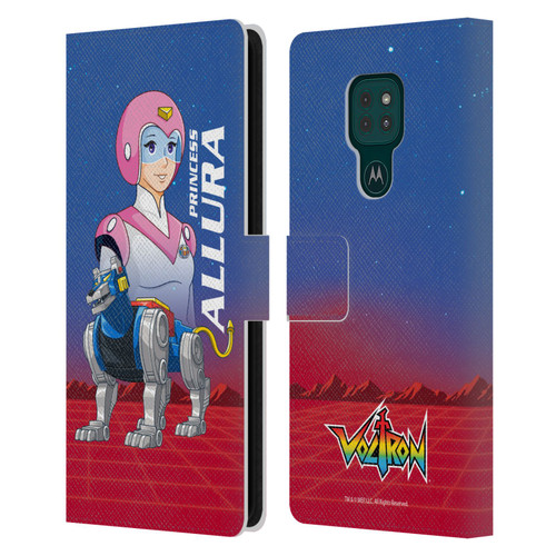 Voltron Character Art Princess Allura Leather Book Wallet Case Cover For Motorola Moto G9 Play