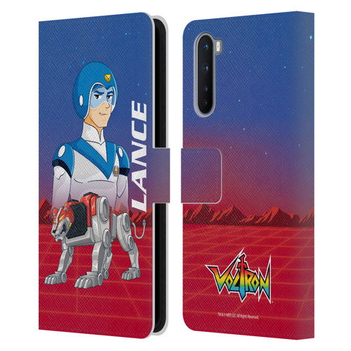 Voltron Character Art Lance Leather Book Wallet Case Cover For OnePlus Nord 5G
