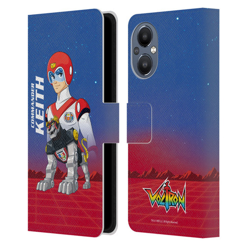 Voltron Character Art Commander Keith Leather Book Wallet Case Cover For OnePlus Nord N20 5G