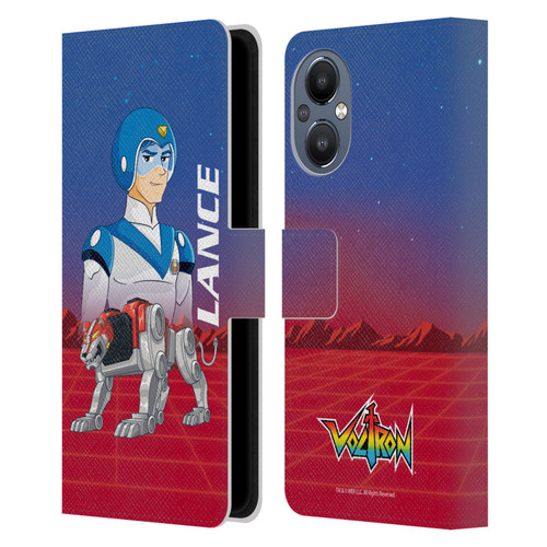 Voltron Character Art Lance Leather Book Wallet Case Cover For OnePlus Nord N20 5G