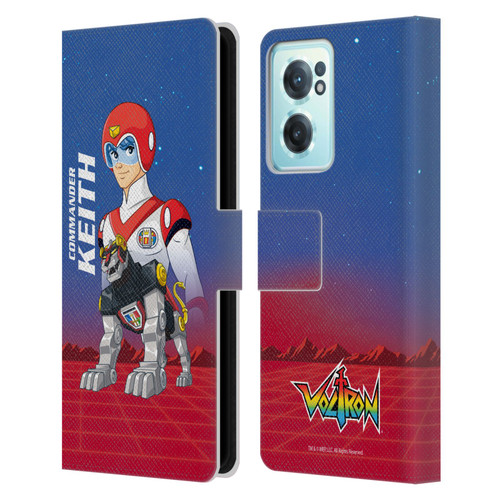 Voltron Character Art Commander Keith Leather Book Wallet Case Cover For OnePlus Nord CE 2 5G