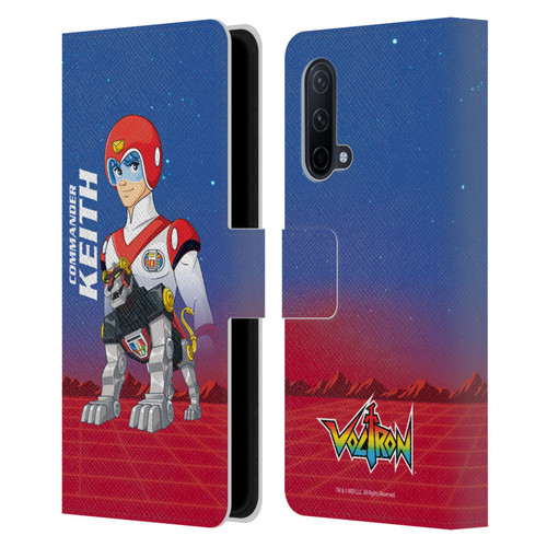 Voltron Character Art Commander Keith Leather Book Wallet Case Cover For OnePlus Nord CE 5G