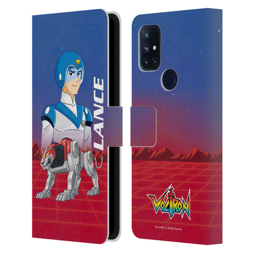 Voltron Character Art Lance Leather Book Wallet Case Cover For OnePlus Nord N10 5G