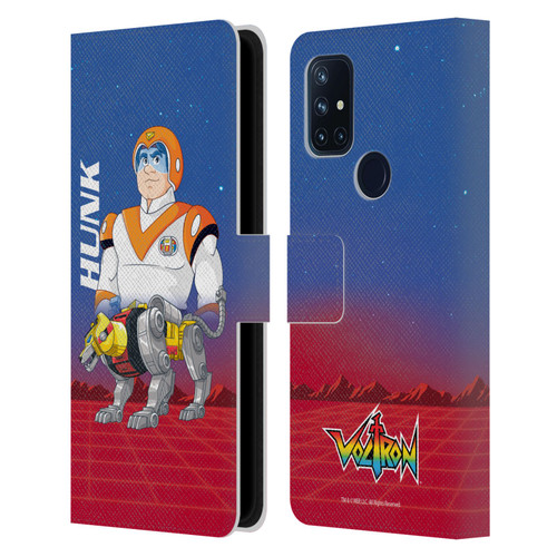 Voltron Character Art Hunk Leather Book Wallet Case Cover For OnePlus Nord N10 5G