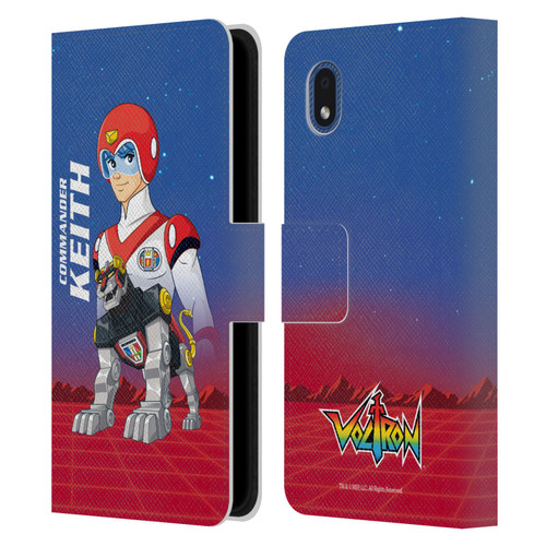 Voltron Character Art Commander Keith Leather Book Wallet Case Cover For Samsung Galaxy A01 Core (2020)