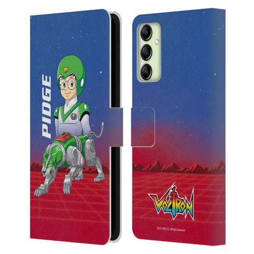 Voltron Character Art Pidge Leather Book Wallet Case Cover For Samsung Galaxy A14 5G