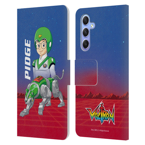 Voltron Character Art Pidge Leather Book Wallet Case Cover For Samsung Galaxy A34 5G