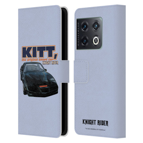 Knight Rider Core Graphics Kitt Smart Car Leather Book Wallet Case Cover For OnePlus 10 Pro