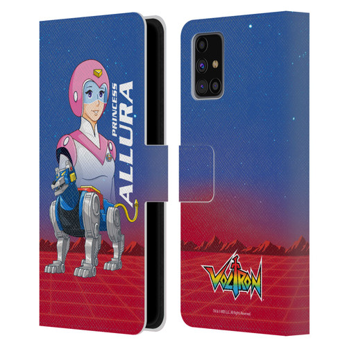 Voltron Character Art Princess Allura Leather Book Wallet Case Cover For Samsung Galaxy M31s (2020)
