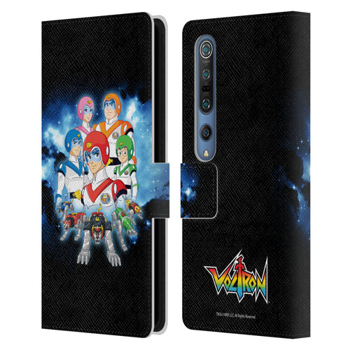 Voltron Character Art Group Leather Book Wallet Case Cover For Xiaomi Mi 10 5G / Mi 10 Pro 5G