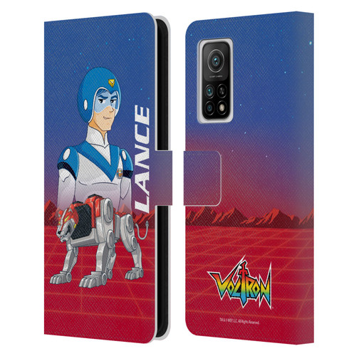 Voltron Character Art Lance Leather Book Wallet Case Cover For Xiaomi Mi 10T 5G