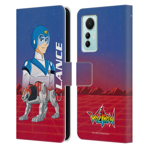 Voltron Character Art Lance Leather Book Wallet Case Cover For Xiaomi 12 Lite