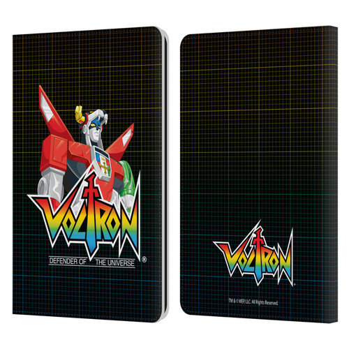 Voltron Graphics Defender Of The Universe Leather Book Wallet Case Cover For Amazon Kindle Paperwhite 1 / 2 / 3