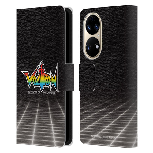 Voltron Graphics Logo Leather Book Wallet Case Cover For Huawei P50