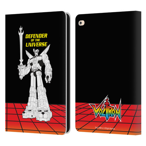 Voltron Graphics Defender Universe Retro Leather Book Wallet Case Cover For Apple iPad Air 2 (2014)