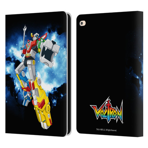 Voltron Graphics Galaxy Nebula Robot Leather Book Wallet Case Cover For Apple iPad Air 2 (2014)