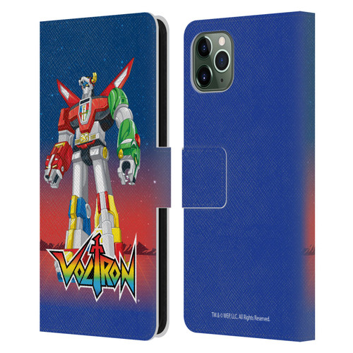 Voltron Graphics Robot Leather Book Wallet Case Cover For Apple iPhone 11 Pro Max