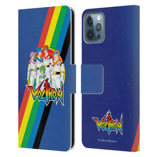 Voltron Graphics Group Leather Book Wallet Case Cover For Apple iPhone 12 / iPhone 12 Pro