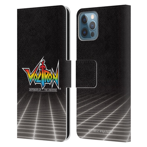 Voltron Graphics Logo Leather Book Wallet Case Cover For Apple iPhone 12 / iPhone 12 Pro