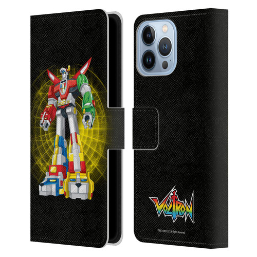 Voltron Graphics Robot Sphere Leather Book Wallet Case Cover For Apple iPhone 13 Pro Max
