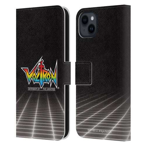 Voltron Graphics Logo Leather Book Wallet Case Cover For Apple iPhone 15 Plus
