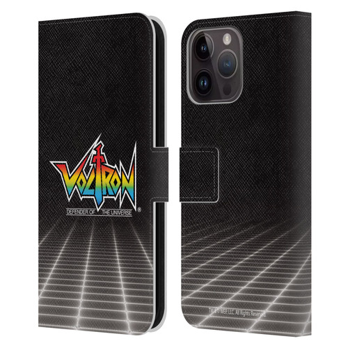 Voltron Graphics Logo Leather Book Wallet Case Cover For Apple iPhone 15 Pro Max