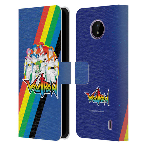 Voltron Graphics Group Leather Book Wallet Case Cover For Nokia C10 / C20
