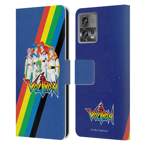 Voltron Graphics Group Leather Book Wallet Case Cover For Motorola Moto Edge 30 Fusion