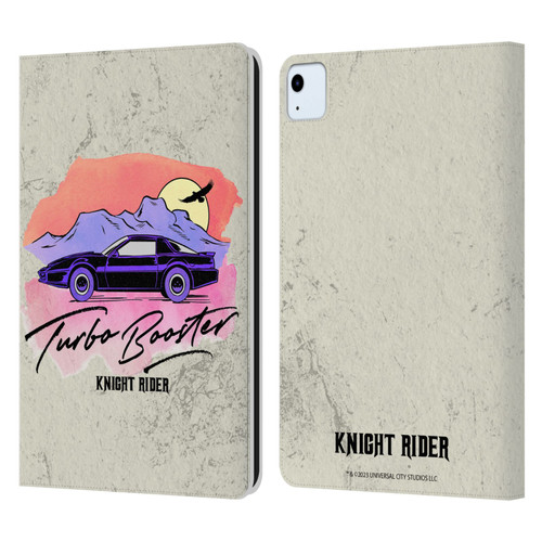 Knight Rider Graphics Turbo Booster Leather Book Wallet Case Cover For Apple iPad Air 2020 / 2022