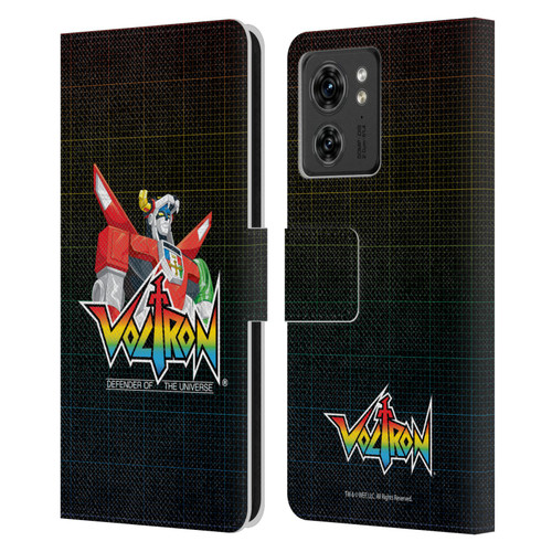 Voltron Graphics Defender Of The Universe Leather Book Wallet Case Cover For Motorola Moto Edge 40