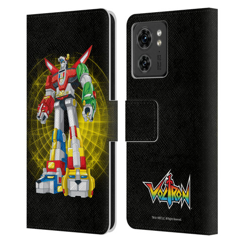 Voltron Graphics Robot Sphere Leather Book Wallet Case Cover For Motorola Moto Edge 40