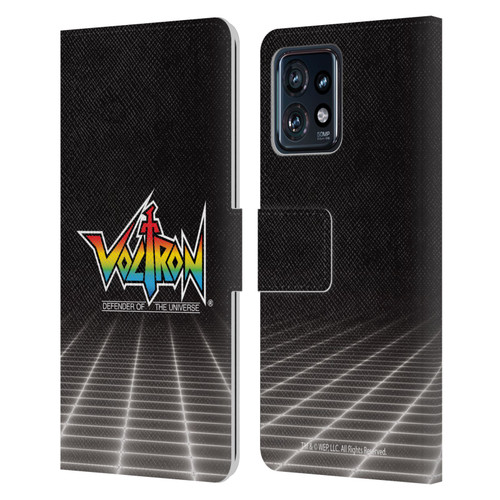 Voltron Graphics Logo Leather Book Wallet Case Cover For Motorola Moto Edge 40 Pro