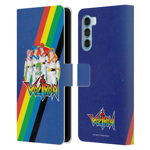 Voltron Graphics Group Leather Book Wallet Case Cover For Motorola Edge S30 / Moto G200 5G