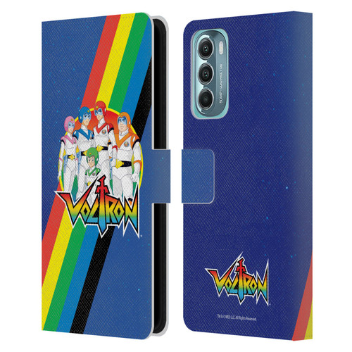 Voltron Graphics Group Leather Book Wallet Case Cover For Motorola Moto G Stylus 5G (2022)