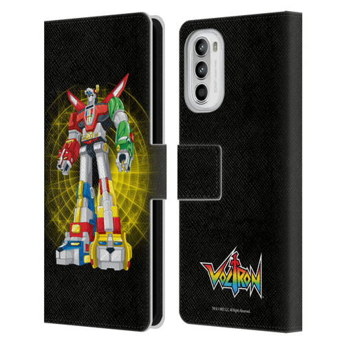 Voltron Graphics Robot Sphere Leather Book Wallet Case Cover For Motorola Moto G52
