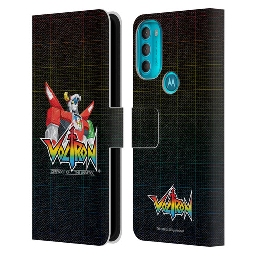 Voltron Graphics Defender Of The Universe Leather Book Wallet Case Cover For Motorola Moto G71 5G