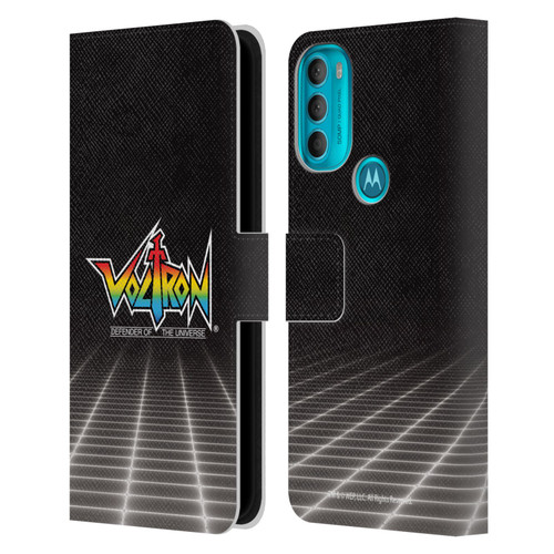 Voltron Graphics Logo Leather Book Wallet Case Cover For Motorola Moto G71 5G