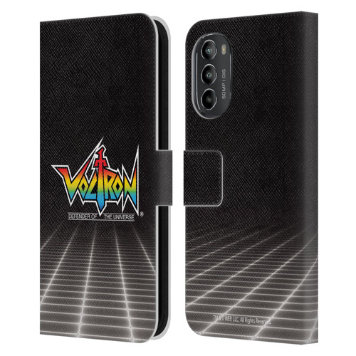 Voltron Graphics Logo Leather Book Wallet Case Cover For Motorola Moto G82 5G