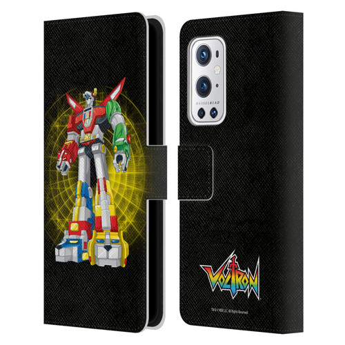 Voltron Graphics Robot Sphere Leather Book Wallet Case Cover For OnePlus 9 Pro